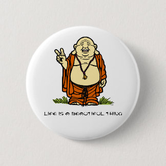 Buddha Peace Button