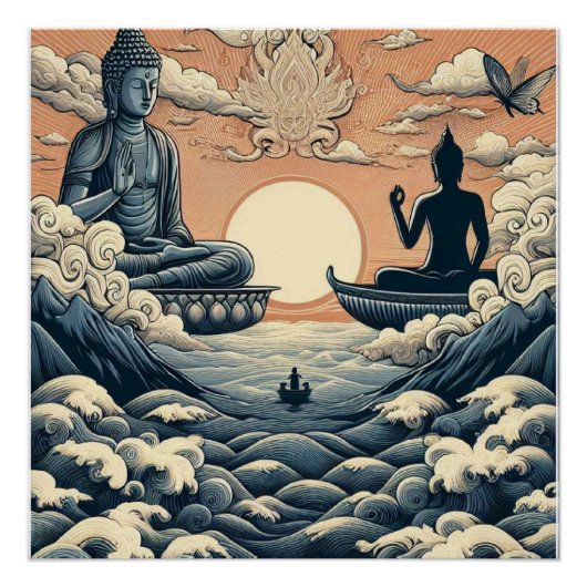 Buddha Perfect Poster (Voorkant)
