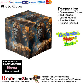 Buddha Photo Cube Kubus