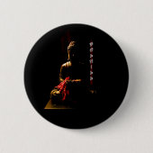 Buddha Pin Ronde Button 5,7 Cm (Voorkant)