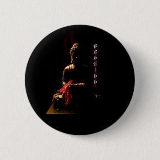 Buddha Pin Ronde Button 5,7 Cm