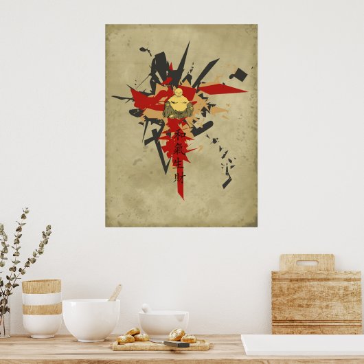 Buddha Poster (Keuken)