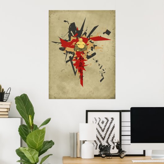 Buddha Poster (Thuiskantoor)