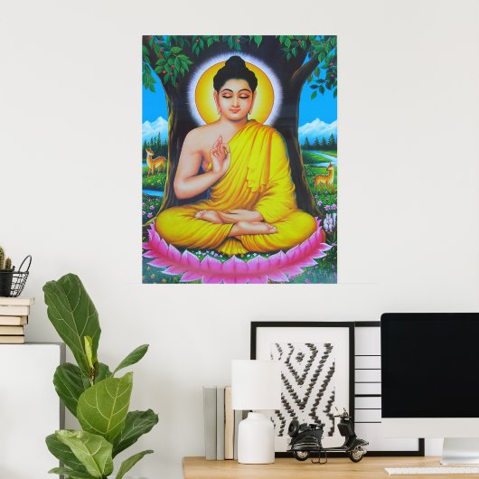 Buddha Poster (Thuiskantoor)