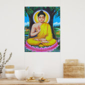 Buddha Poster (Keuken)