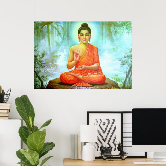 Buddha Poster (Thuiskantoor)