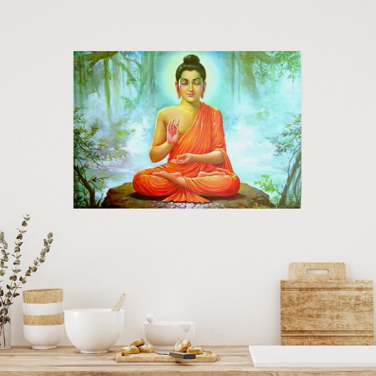 Buddha Poster (Keuken)
