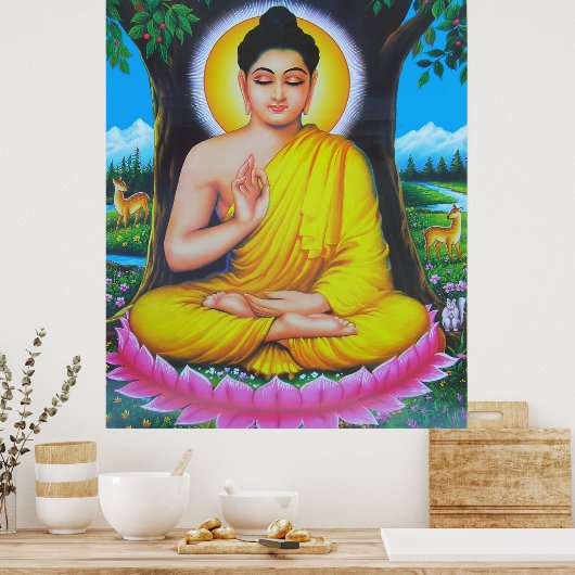 Buddha Poster (Keuken)