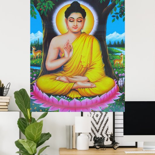Buddha Poster (Thuiskantoor)