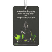Buddha Quote 2 luchtverfrisser (Achterkant)
