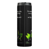 Buddha Quote 2 thermische tumbler Thermosbeker (Achterkant)