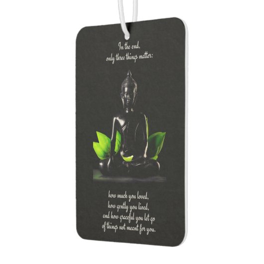 Buddha Quote 3 luchtverfrisser (Links)