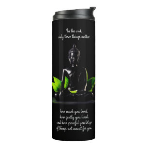Buddha Quote 3 thermische tumbler Thermosbeker