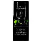 Buddha Quote 3 wijnzak Wijn Cadeautas (Voorkant)