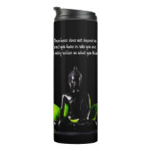 Buddha Quote 4 thermische tumbler Thermosbeker (Geroteerd rechts)