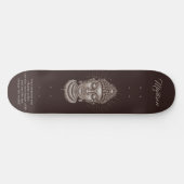 Buddha Quote aangepaste naam Persoonlijk Skateboard (Horizontaal)