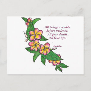 Buddha Quote Briefkaart