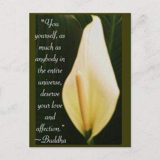 Buddha Quote Briefkaart
