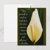 Buddha Quote Briefkaart (Voorkant / Achterkant)