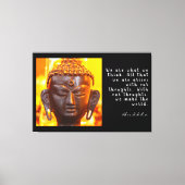 Buddha Quote Canvas Afdruk (Voorkant)