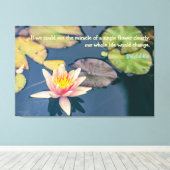 Buddha Quote Canvas Afdruk (Insitu (Houten vloer))