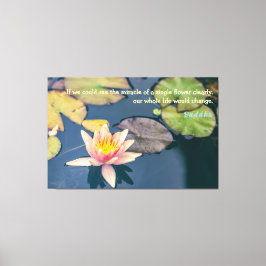 Buddha Quote Canvas Afdruk