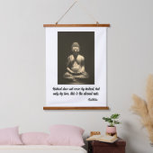 Buddha Quote Hangend Wandkleed (Slaapkamer)