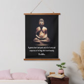 Buddha Quote Hangend Wandkleed (Slaapkamer)