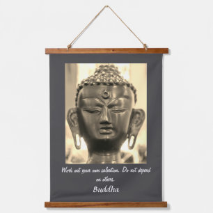 Buddha Quote Hangend Wandkleed