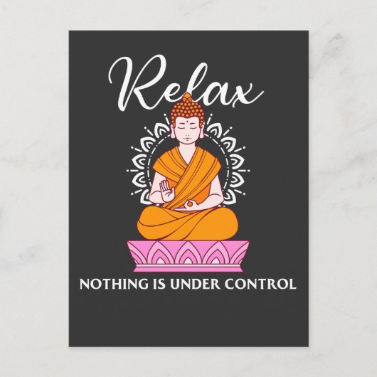 Buddha Quote india hindu shanti Buddhist Relax Briefkaart (Voorkant)