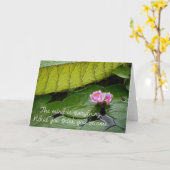 Buddha Quote Kaart (Gele Bloem)