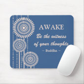 Buddha Quote Mousepad Muismat (Met muis)