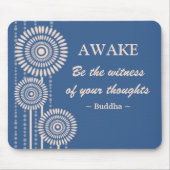 Buddha Quote Mousepad Muismat (Voorkant)