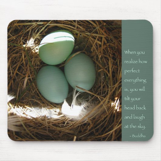 Buddha Quote Mousepad Muismat (Voorkant)