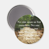 Buddha QUOTE over persoonlijke redding en keuzes Magneet (Voorkant / Achterkant)