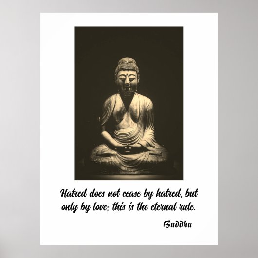 Buddha Quote Poster (Voorkant)