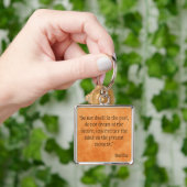 Buddha Quote Sleutelhanger (Hand)