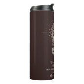 Buddha Quotes aangepaste naam tumbler Thermosbeker (Gedraaid links)