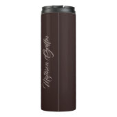 Buddha Quotes aangepaste naam tumbler Thermosbeker (Achterkant)