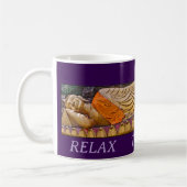 Buddha Relax Neem een pauze Koffiemok (Links)