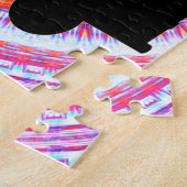 Buddha Retro Hippie Om Symbol Mandala Jigzaag Puzz Legpuzzel (Zijkant)