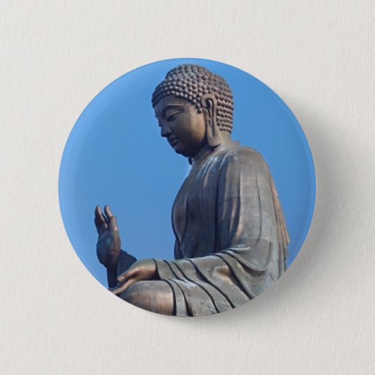Buddha Ronde Button 5,7 Cm (Voorkant)