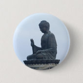 Buddha Ronde Button 5,7 Cm (Voorkant)