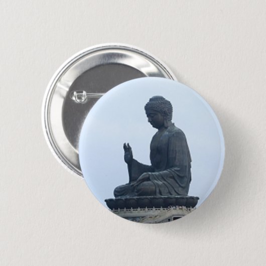 Buddha Ronde Button 5,7 Cm (Voorkant /achterkant)