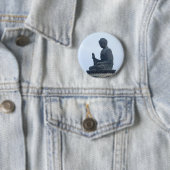 Buddha Ronde Button 5,7 Cm (In situ)