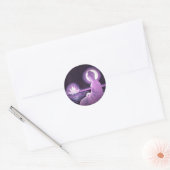 Buddha Ronde Sticker (Envelop)