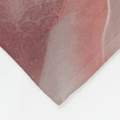 Buddha Roos Quartz 01 Fleece Deken (Hoek)