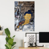 Buddha rotschildering poster (Thuiskantoor)