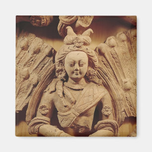 Buddha Sakyamuni uit de 6de-7de eeuw in Tumshuq Magneet