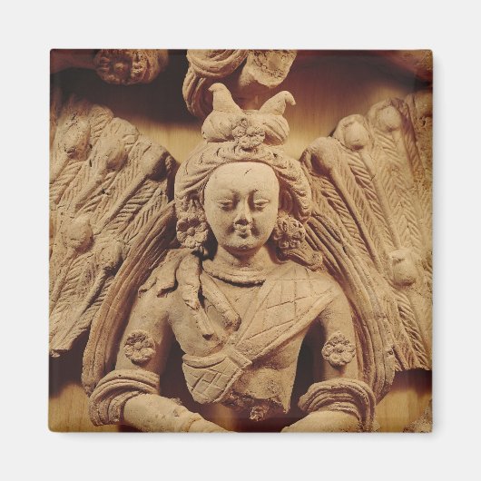 Buddha Sakyamuni uit de 6de-7de eeuw in Tumshuq Magneet (Voorkant)